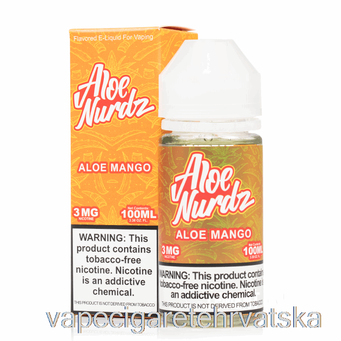 Vape Hrvatska Aloe Mango - Cloud Nurdz - 100ml 6mg